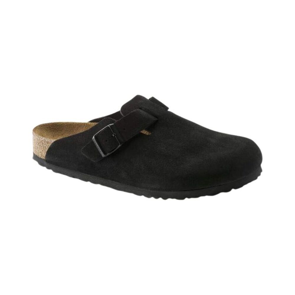 Birkenstock Boston Soft Footbed Suede Sandal